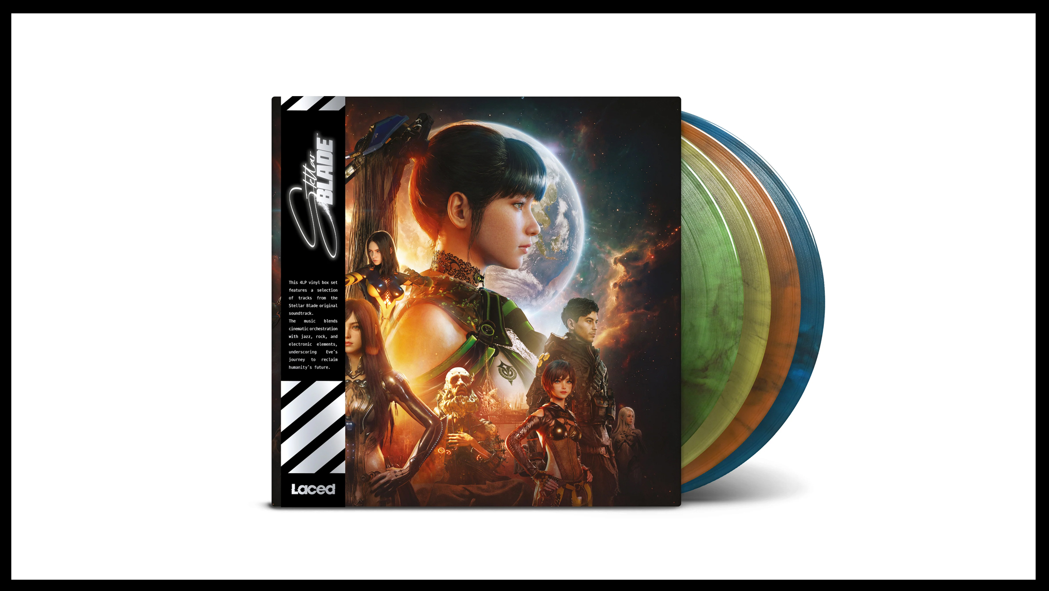 Stellar Blade 4 disc vinyl cover, Stellar Blade Exclusive Edition X4LP Boxset ,thelifestyleelite, elite lifestyle, thelifestyleelitedotcom, thelifestyleelite.com, tlselite.com, TheLifeStyleElite.com,the lifestyle elite, elite magazine, elite-magazine, elite lifestyle, elite lifestyle magazine, Hollywood, California, jet setting, jettsettingTLSElite, elite magazine, 時尚 精英, elite-magazine.com, elite lifestyle magazine, fashion elite, men’s fashion, menswear, mens wardrobe, Paris fashion week, New York fashion week, London fashion week, Milan fashion week, TLSElite, TLSElite.com, TLSEliteGaming, TLSElite Gaming